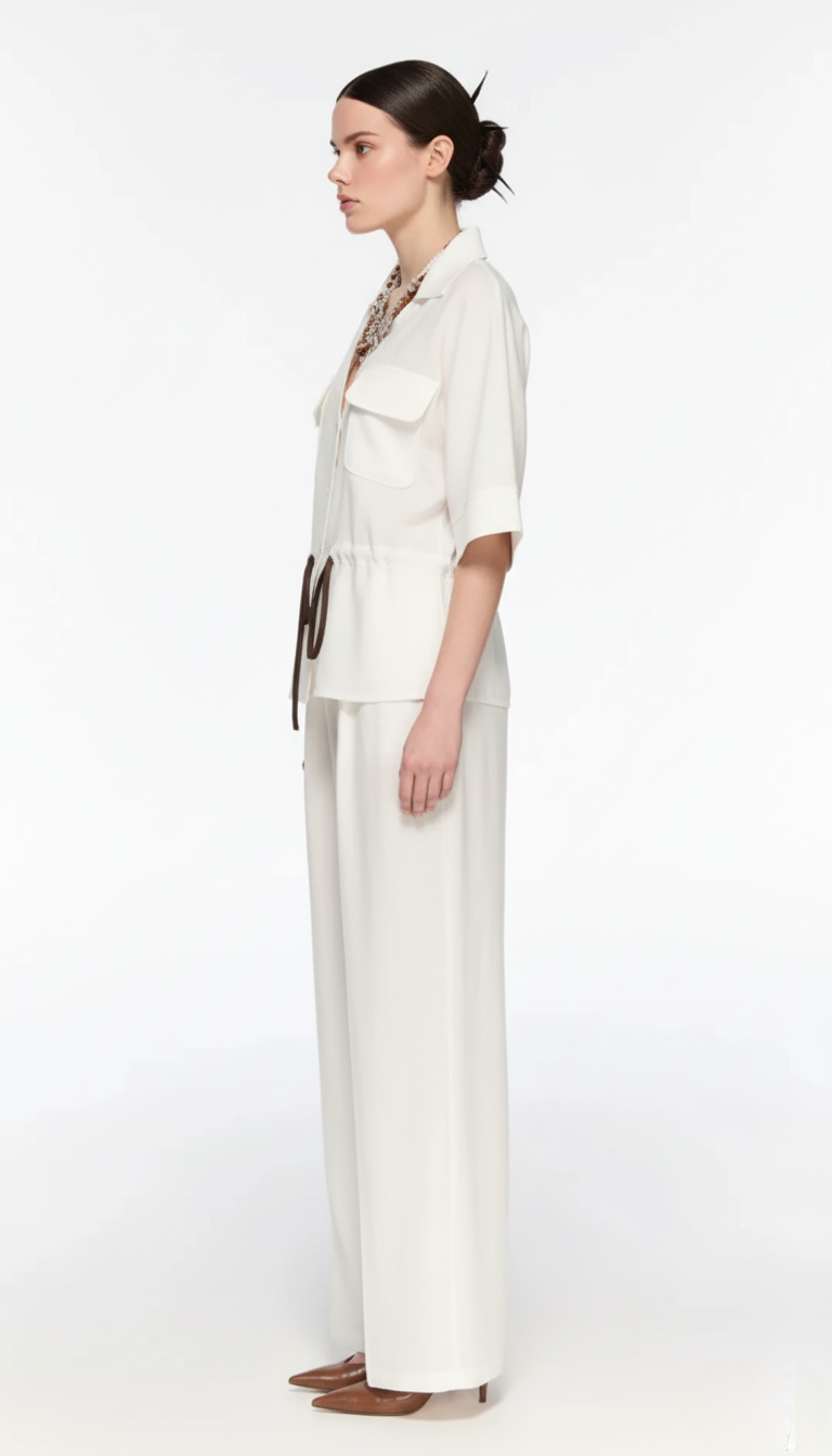 LAMANTE KETEN PANTOLON