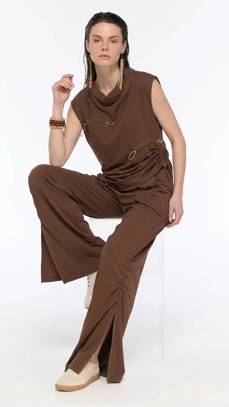 LAMANTE SOFT TOUCH RAHAT KESİM PANTOLON