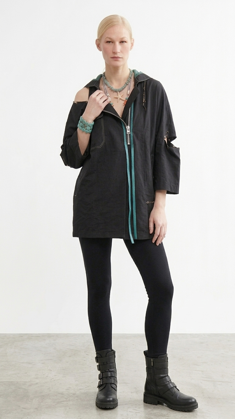 LAMANTE FERMUAR DETAYLI CEKET