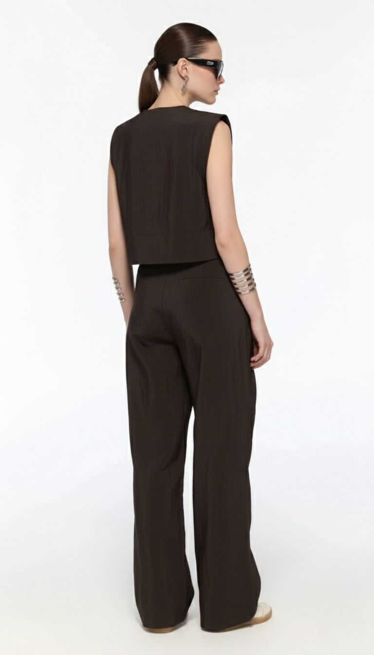 LAMANTE ÖNDEN DÜĞMELİ ÜST